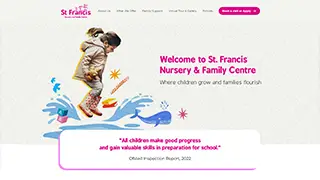 The St Francis Nursery website