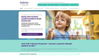 The Palforzia website